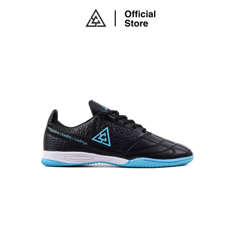 DZ35GY APHA - Sepatu Futsal Apha Genesis Hitam Toska