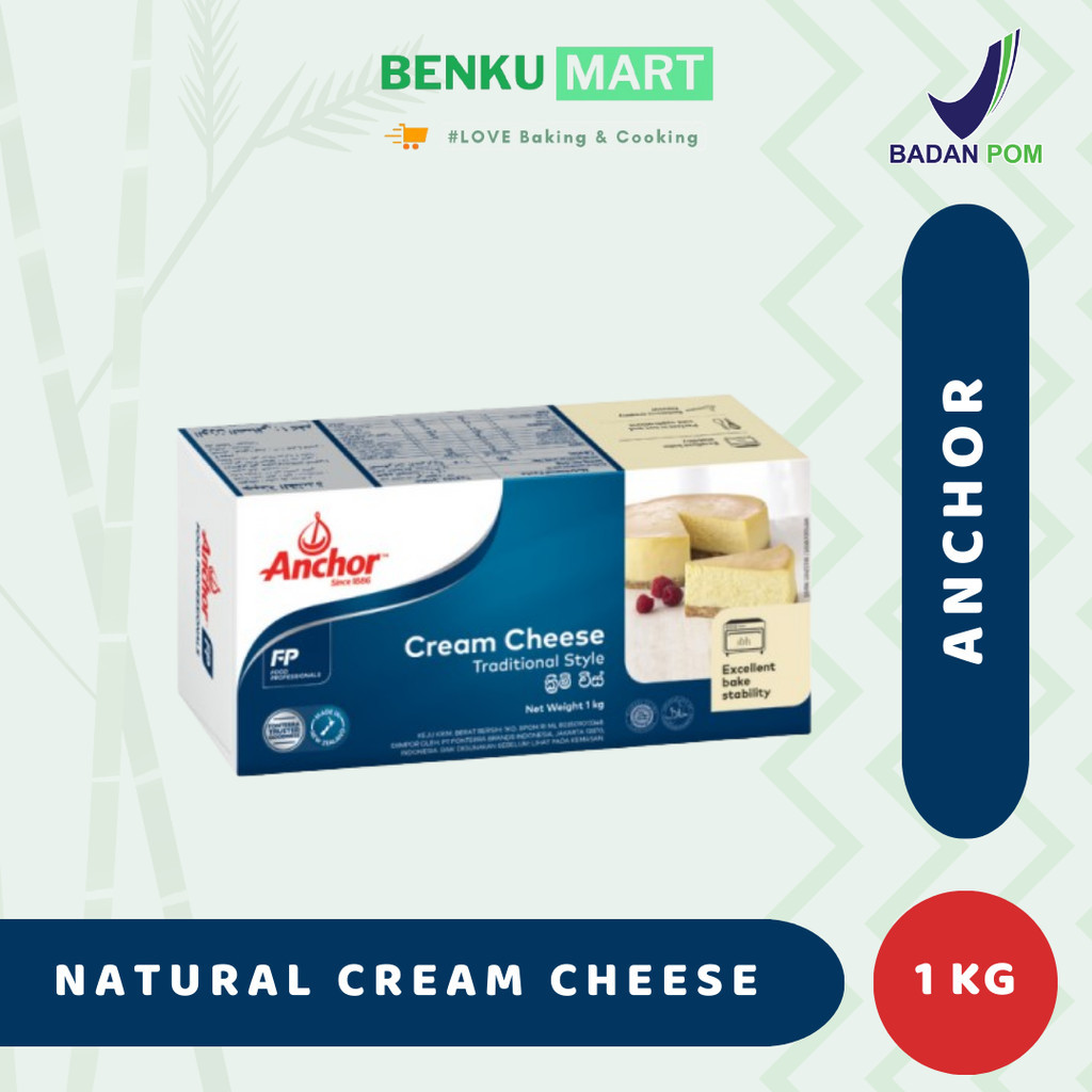 

Cream cheese anchor 1 kg | Keju Krim