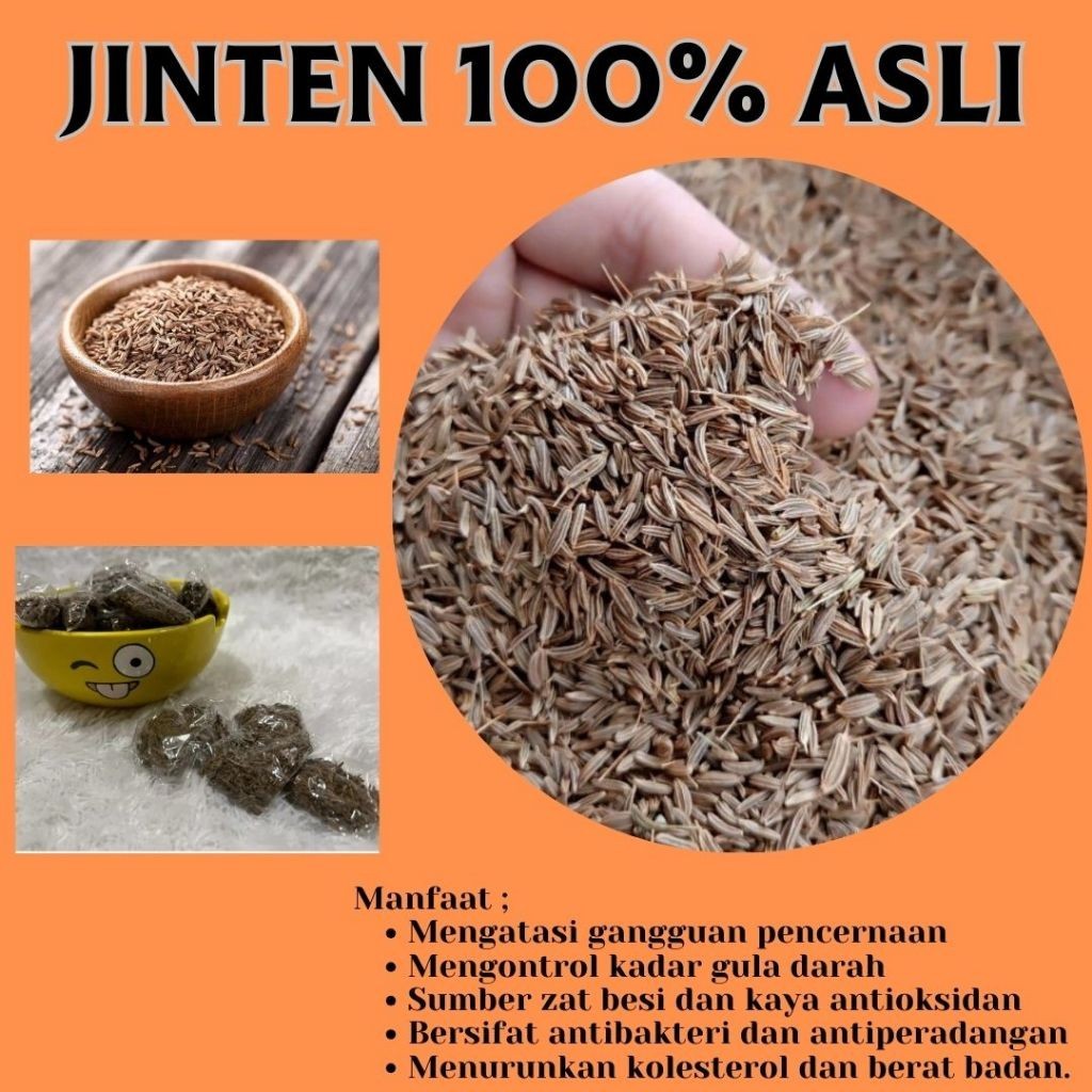 

Rempah Jintan /Jinten 100 % Asli / Bumbu Dapur / BD / Nusantara Official