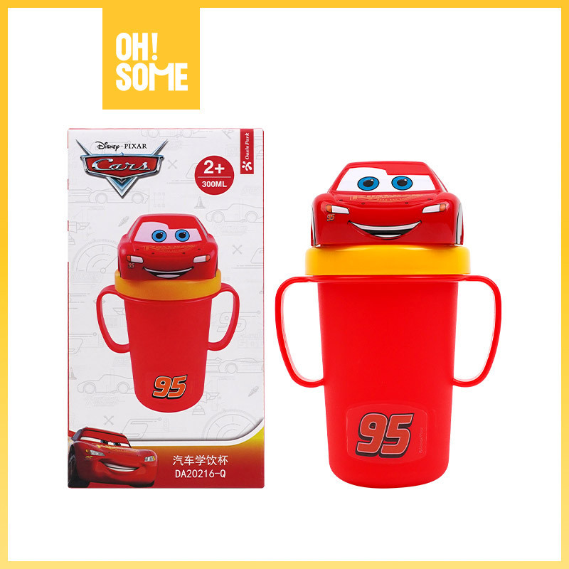 【OHSOME x Disney】- Oasis Park Botol Minum Untuk Anak Seri Disney Cars/Elsa/Mickey/Minnie Ukuran 300m