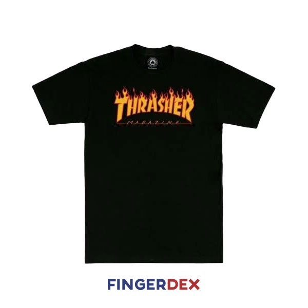 Thrasher Japan T-Shirt : Flame