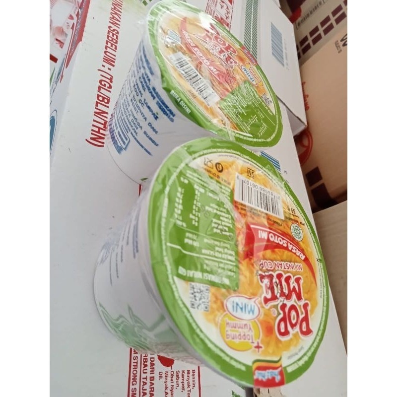 

Pop mi mini instan cup isi 24 pcs /karton MURAH