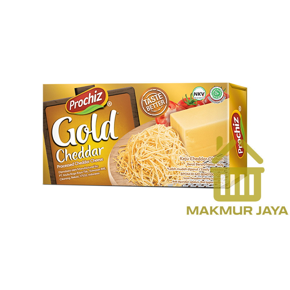 

Keju Cheddar PROCHIZ GOLD 160gr