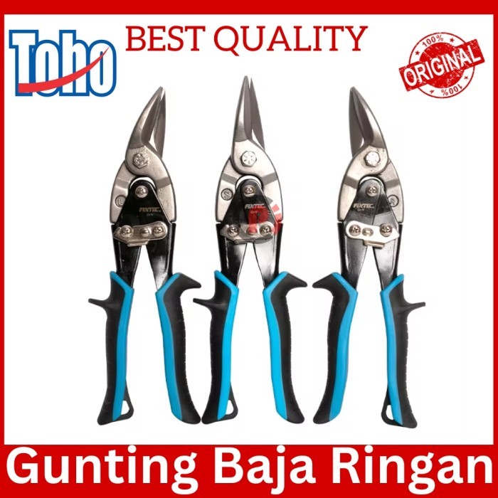 

TOHO Gunting Baja Ringan Seng Plat Aviation Snip 10 Inch Lurus Kiri Kanan Kualitas Premium