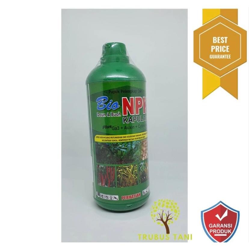 Pupuk Cair Bio NPK Kapulaga Pelebat dan Pembesar Buah 1000 ml