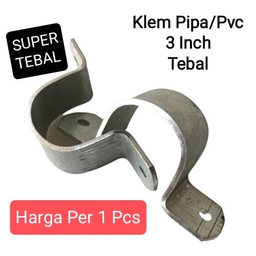 Klem Pipa Besi 3” inch Sanshan Tebal/Klem Pipa Tebal/Klem pipa Kuat Berkualitas