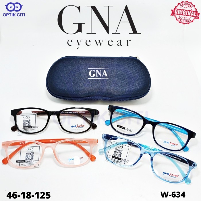 Frame Kacamata Anak GNA Junior Original 634 Ringan Dan Lentur Original