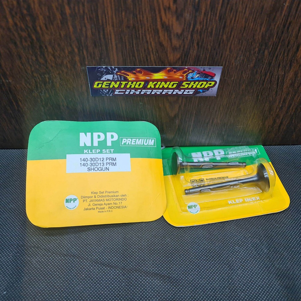KLEP SET SMASH SHOGUN 110 125 NPP PREMIUM