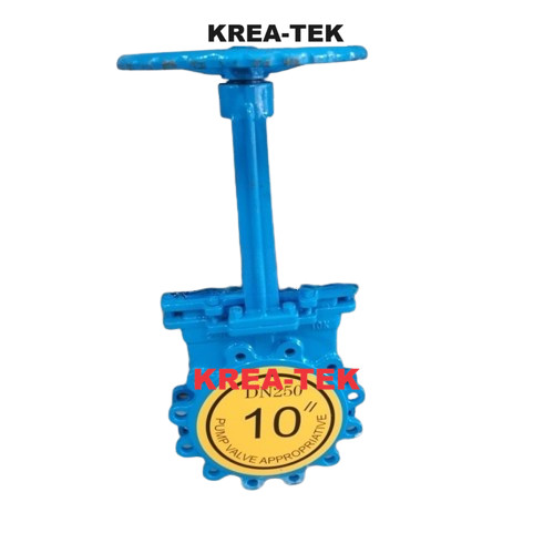 Knife Gate Valve 10 inch WCB Disc SS 304