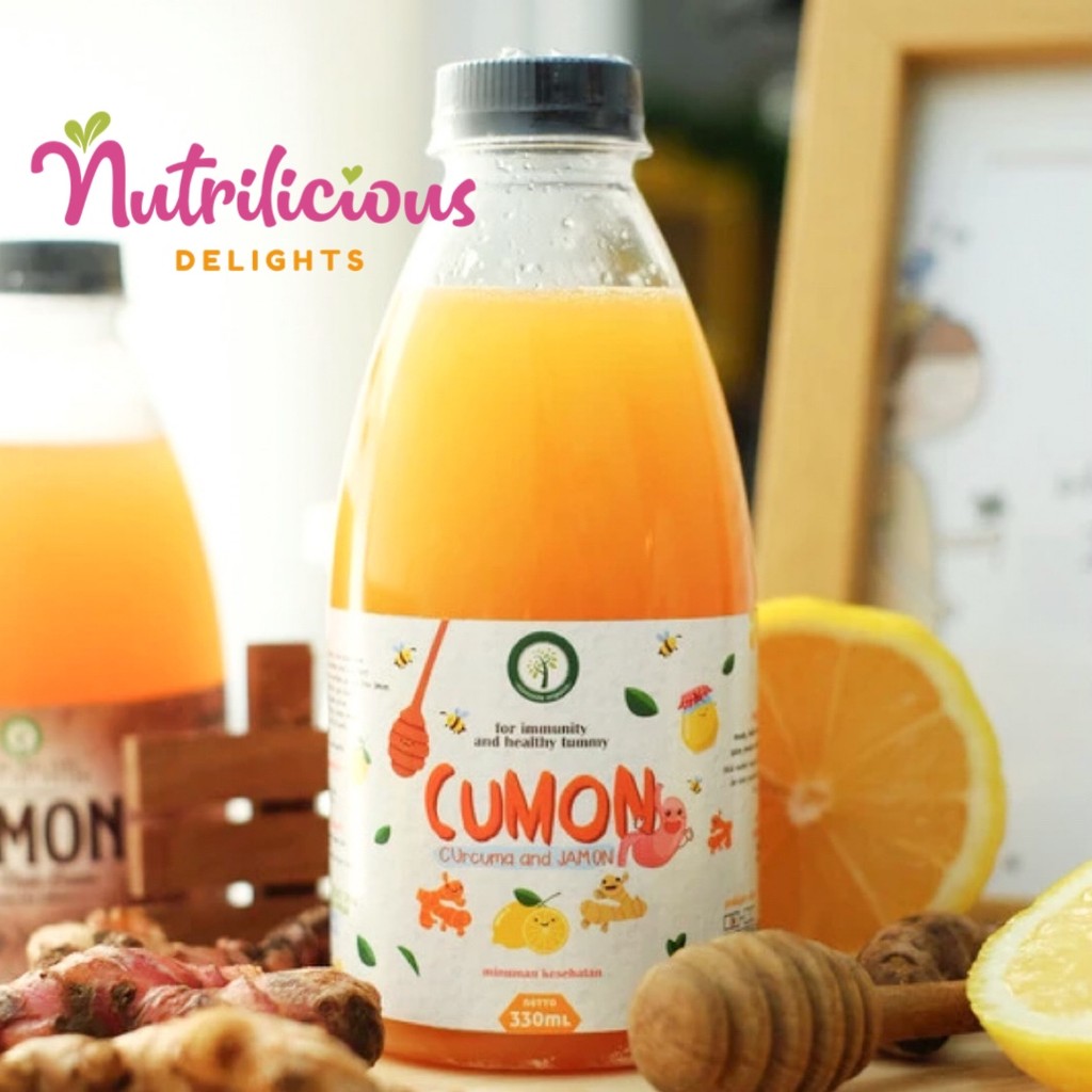 

330 ml Cumon Namaste Organic Jamu Minuman Herbal Curcuma Temulawak Jahe Madu Lemon