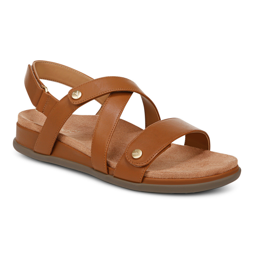 Vionic Cypress Tan Sandal Wanita