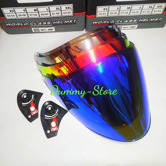 Visor Venom Flat Helm KYT GALAXY FLAT R / Visor Iridium Helm KYT GALAXY FLAT R | NORISK