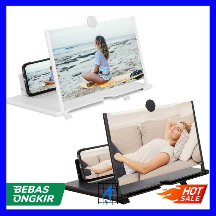 Pembesar Layar HP Smartphone Screen Amplifier 12Inch