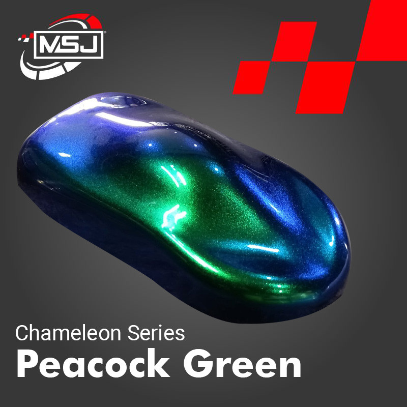 Cat Mobil/Motor Peacock Green | Cat Bunglon  | MSJ