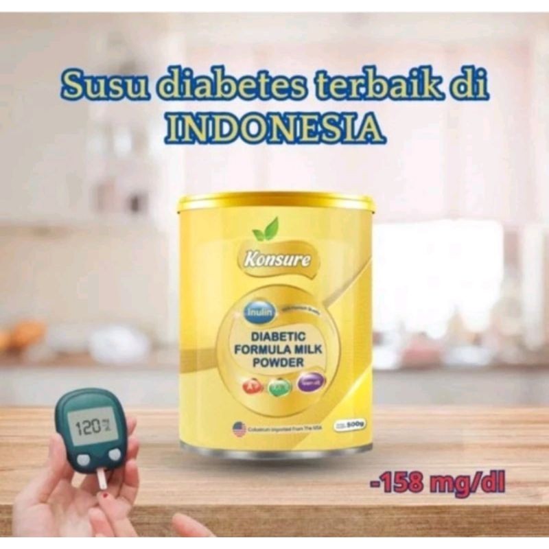 

KONSURE SUSU DIABETES 1 KALENG