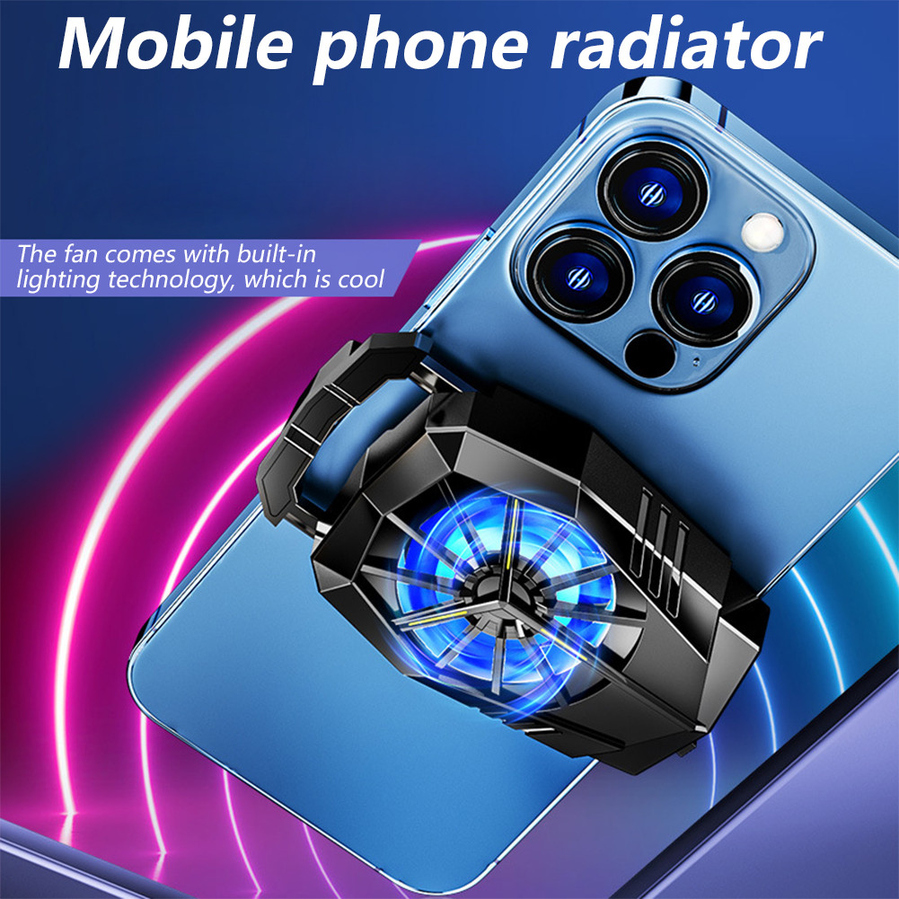 Fan Cooler Radiator Pendingin HP Cooling Fan Gaming Wireless Use Battery 300mAh Compatible With All 