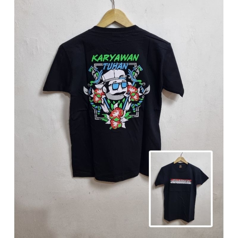 Kaos Baju Atasan Tanggung / KARYAWAN TUHAN Distro