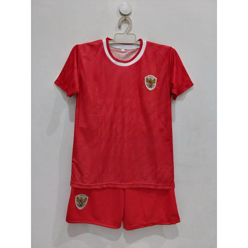 Setelan Anak Jersey Sepak Bola Timnas indonesia kids