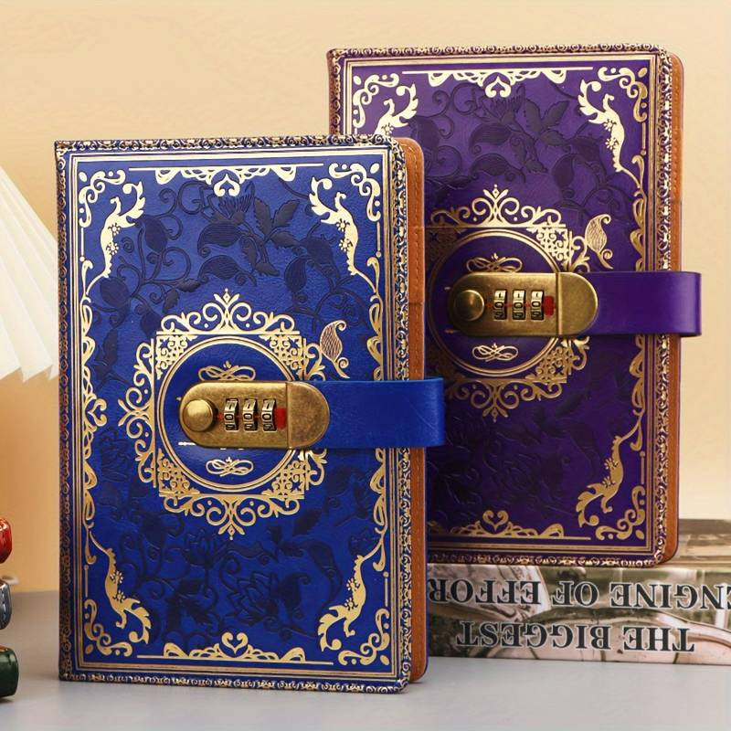 

Buku Jurnal Leather Notebook Diary A5 200 Halaman with Lock - JJ-3