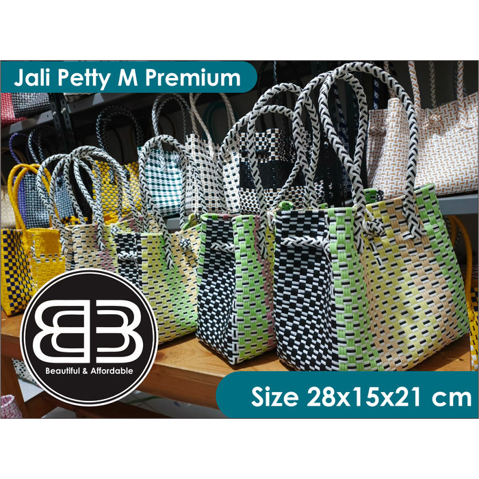 Jali Petty Medium Premium | Tas Anyaman Plastik