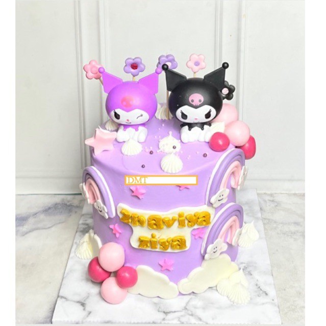 

Kue Ulang Tahun Kuromi / Cake Ultah Kuromi Catering Malang DMT