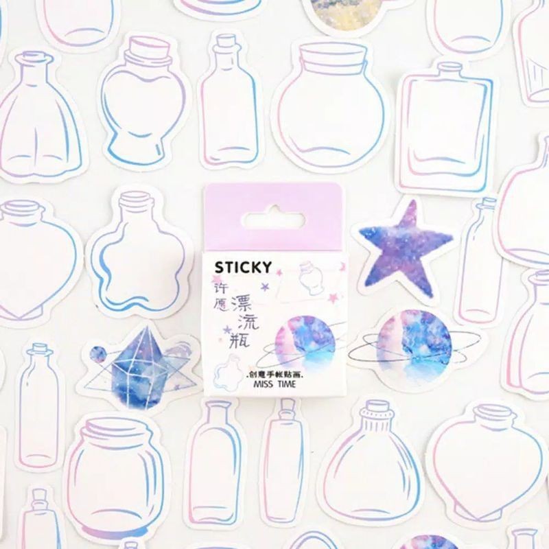 

SEJATI.OFFICE || DECO STIKER KAWAI RAINBOW BOTTLE JAR MURAH SCRAPBOOK JOURNAL DIY MALANG DIY SCRAPBOOK