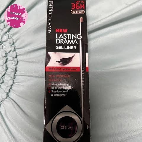 Maybelline Lasting Drama Eye Studio Gel Eye Liner Eyeliner - Brown (Asia)
