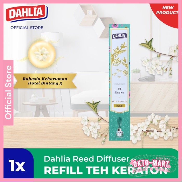 Dahlia Reed Diffuser Refill Teh Keraton
