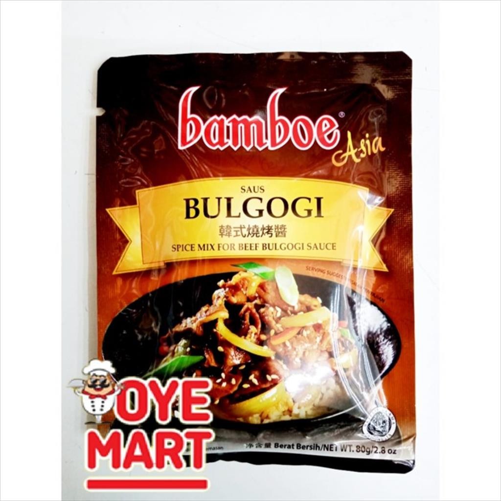 

BAMBOE ASIA BUMBU INSTAN SAUS BULGOGI 80GR