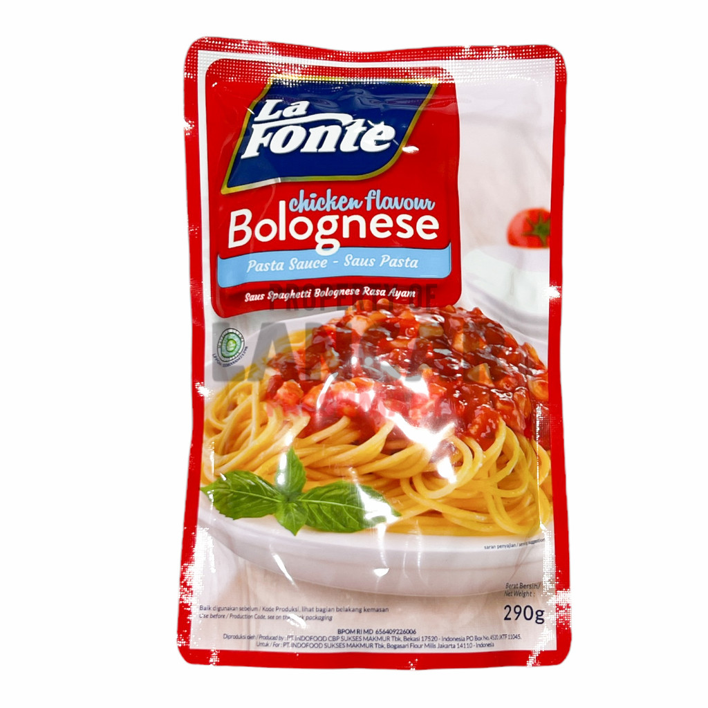 

LA FONTE SAUS CHICKEN BOLOGNESE 290GR
