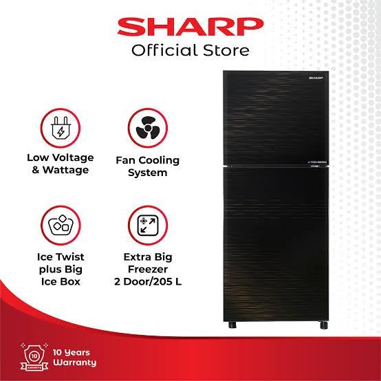 KULKAS SHARP 2 PINTU SJ-246XI-MK