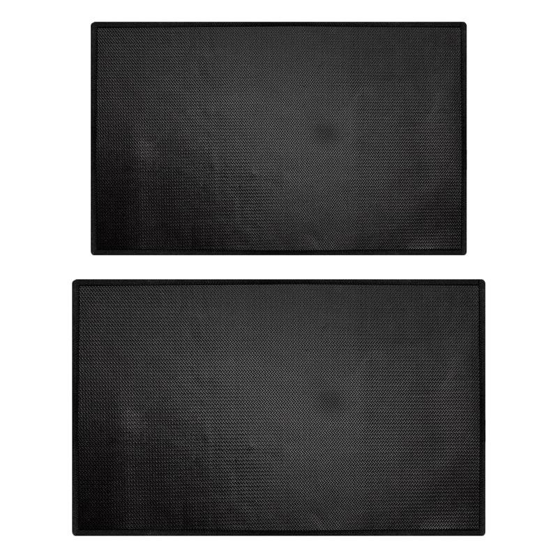 Under Grill Mats For Outdoor Grill Fire Pit Mat Foldable BBQ Matt Grill Mats Oil-Proof Grill Floor P