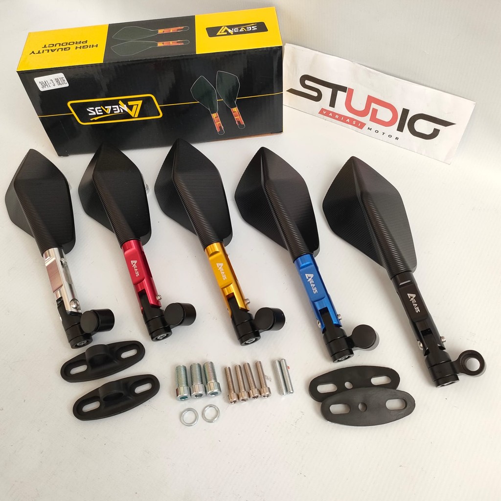 SPION TOMOK V2 CNC KECIL AGRAS MERAH SILVER BIRU GOLD HITAM