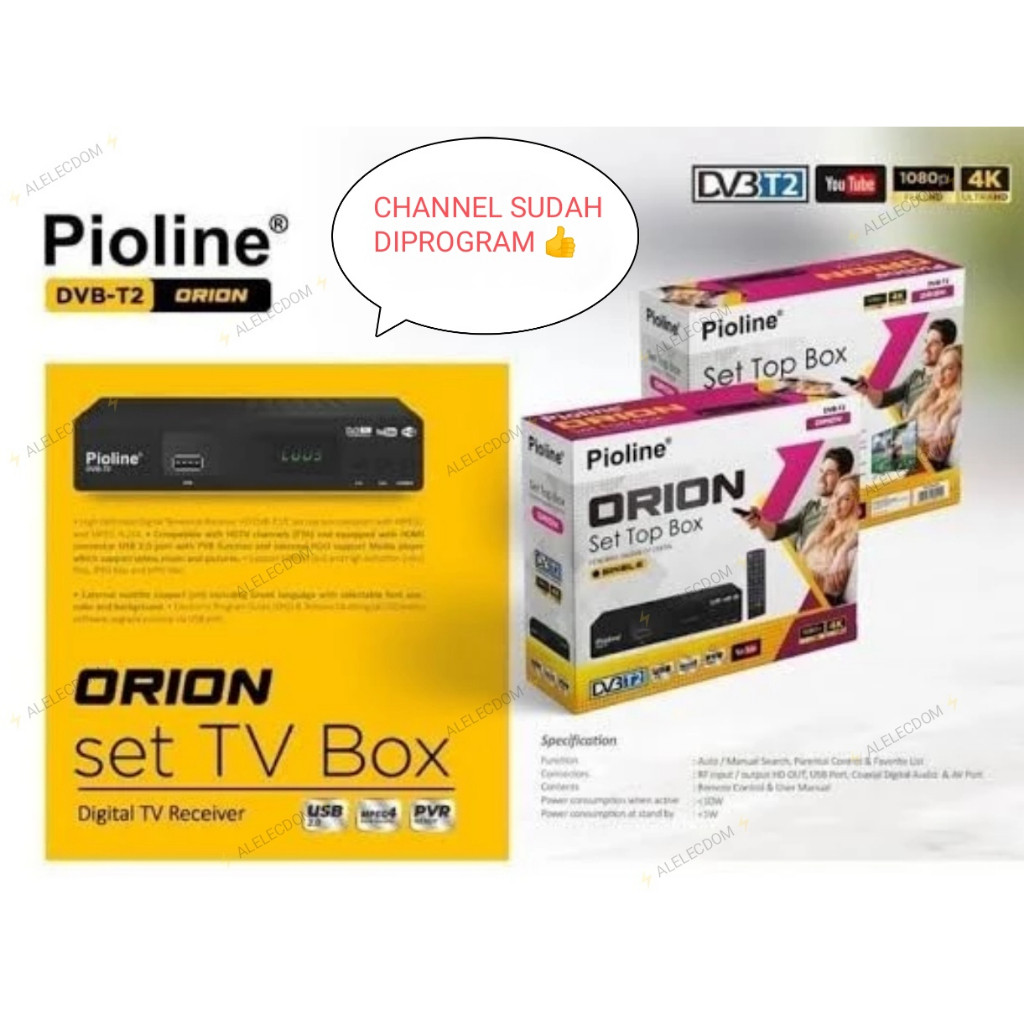 Pioline STB Orion / Set Top Box Pioline