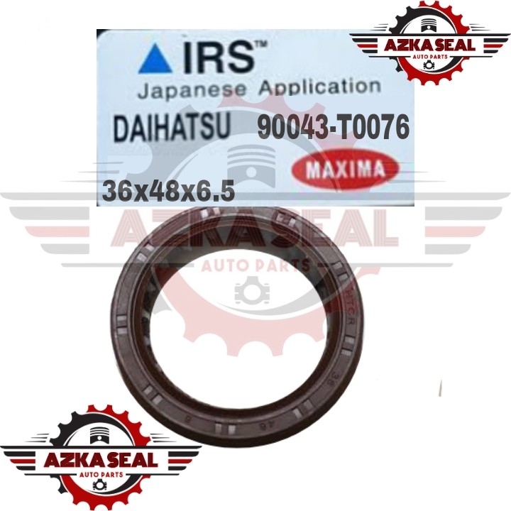 SEAL KRUK AS DEPAN TOYOTA GRAND NEW AVANZA 1NRVE/2NRVE 90311-T0076 SILICONE