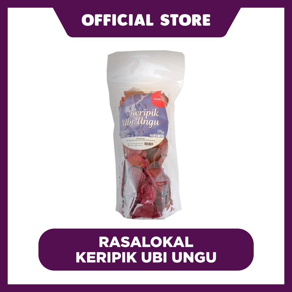 

Rasalokal Keripik Ubi Ungu - 175gr