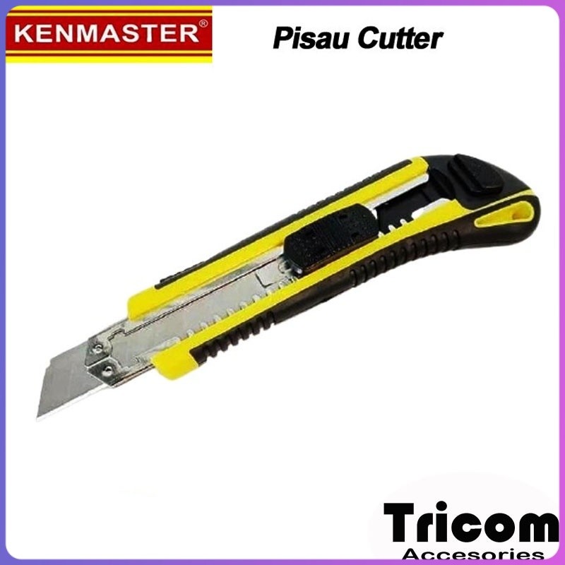 

Pisau Cutter Besar Kenmaster Auto Reload kater 18mm - MM