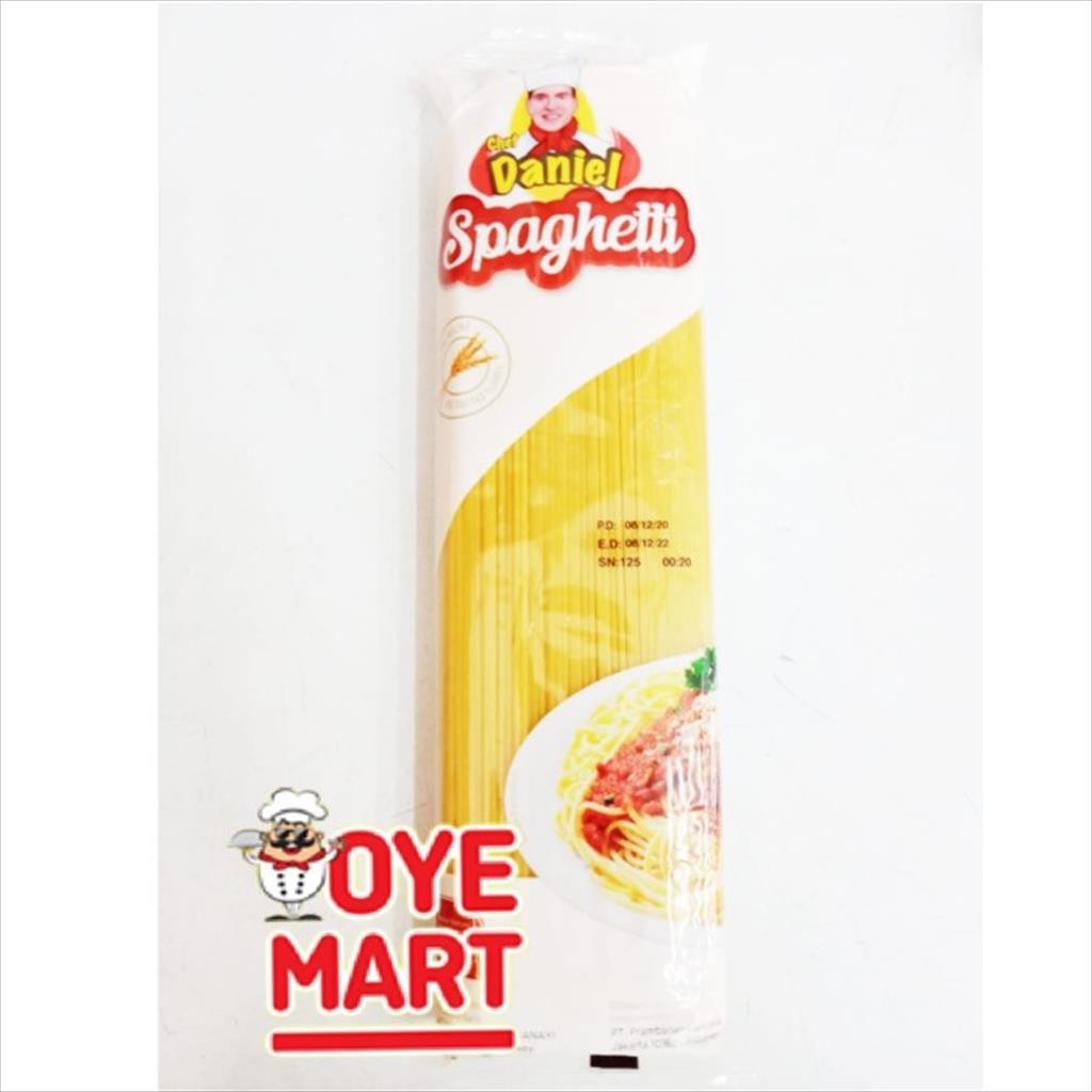 

CHEF DANIEL SPAGHETTI 500GR / PASTA SPAGHETTI