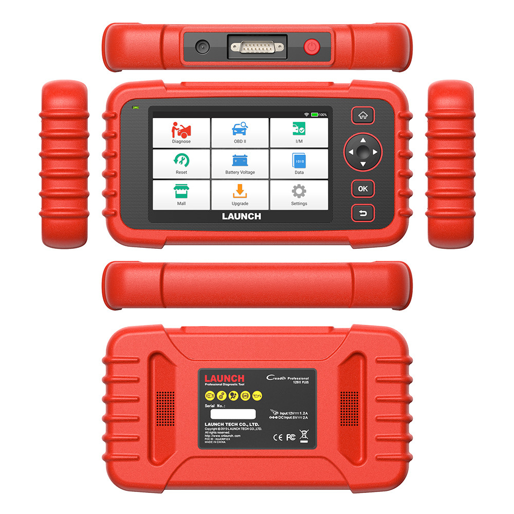 2024 Launch Scanner CRP129X PLUS Professional Automotive Scanner OBDII Scanner All System Diagnosis 