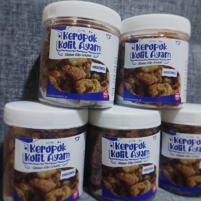 

BEST SELLER Kerupuk Kulit Ayam Keto Friendly Locarbs