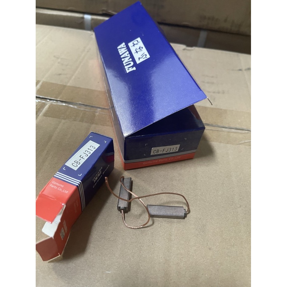 KUL CARBON BRUSH ALTERNATOR TAFT (FJ-313) ISI 10 SET
