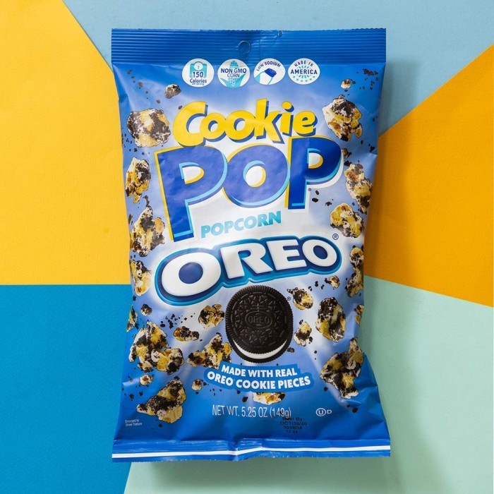 

COOKIE POP Popcorn Oreo 149gram asal USA Amerika