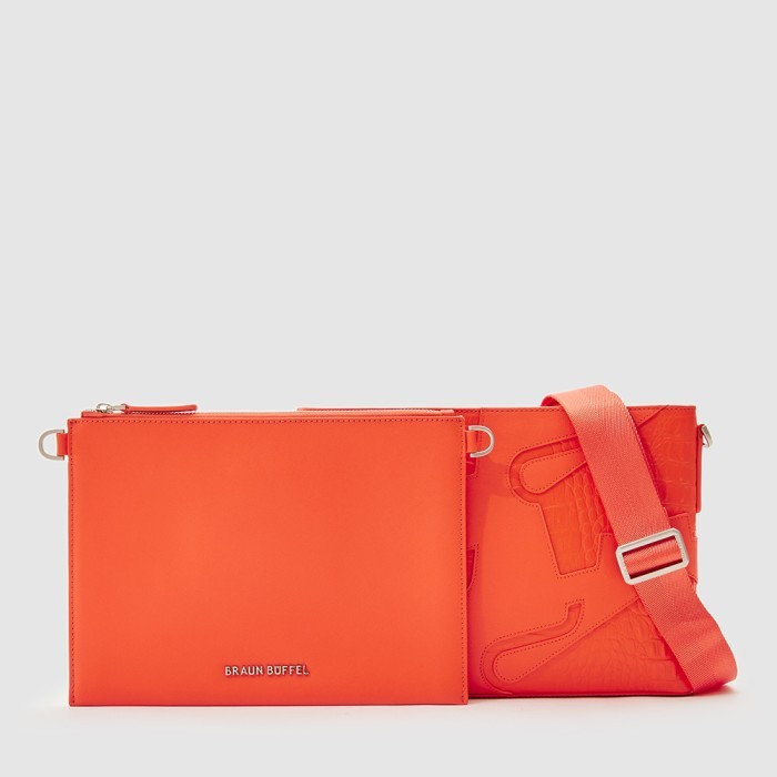 BRAUN BUFFEL Flo Tas Messenger Pria