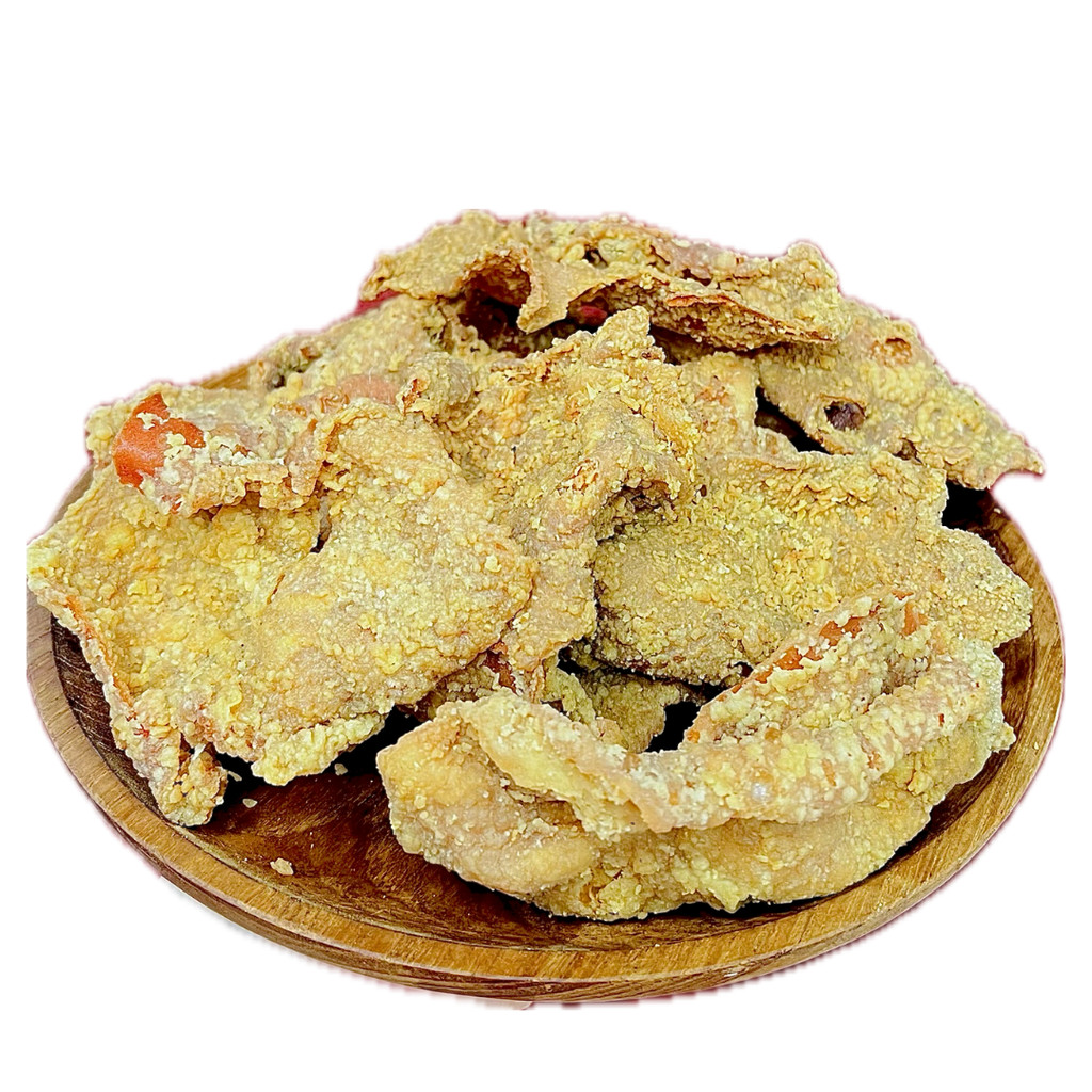 

Kulit Ayam Original 1kg Keripik Kulit Ayam Crispy Pedas Dan Original