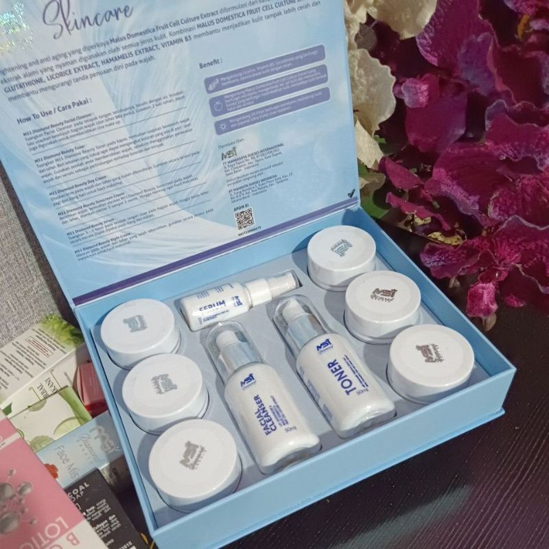 CREAM DIAMOND BEAUTY MSI ORIGINAL LENGKAP SATU PAKET