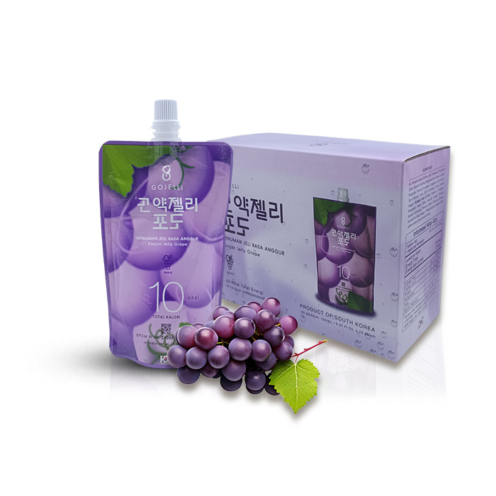 

GOJELLI Konjac Jelly Grape 150ml 1 Dus (isi 10pcs)