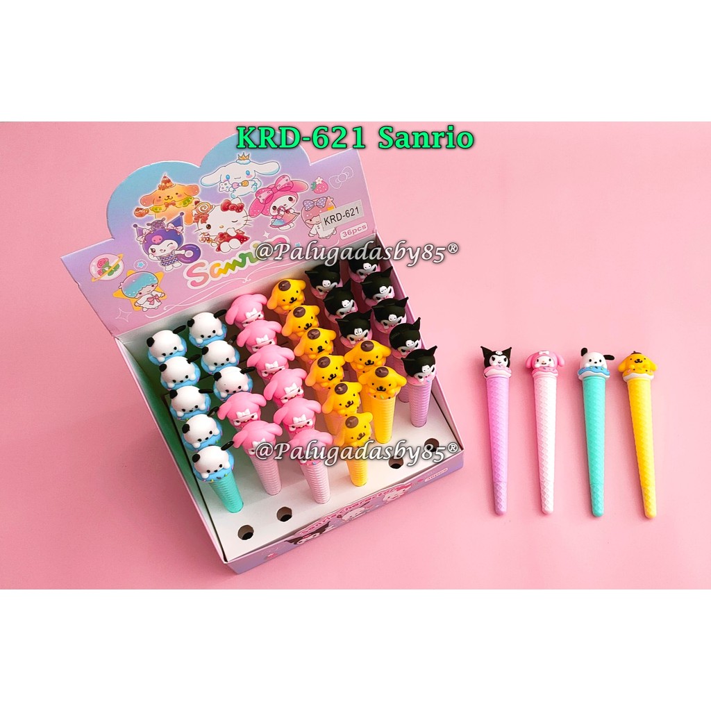 

(1 Biji) Gelpen Sanrio Donut Cone / Bolpen Donat Sanrio Viral / Bolpen GXIMP KRD-621 Sanrio