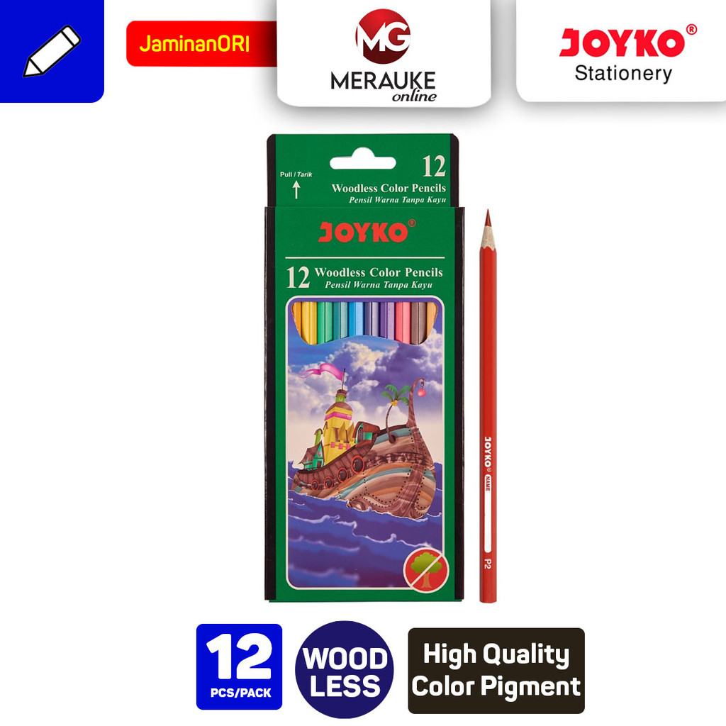 

Pensil Warna JOYKO CP-103 12 Warna