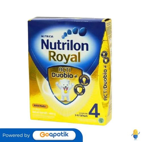 

Nutrilon 4 Susu Bubuk Anak Usia 3-6 Tahun Rasa Madu 400 Gram Box