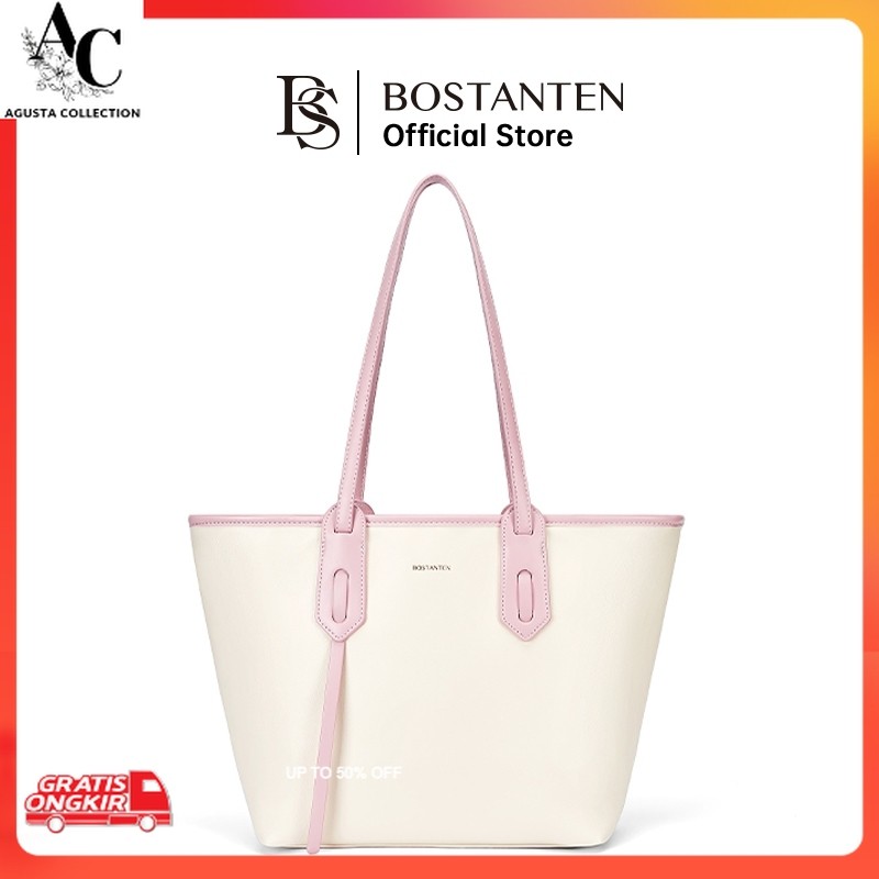 Totebag Korea / Totebag Terkini / BOSTANTEN Tas Wanita Tas Totebag Fashion Wanita Shoulder Bag Model